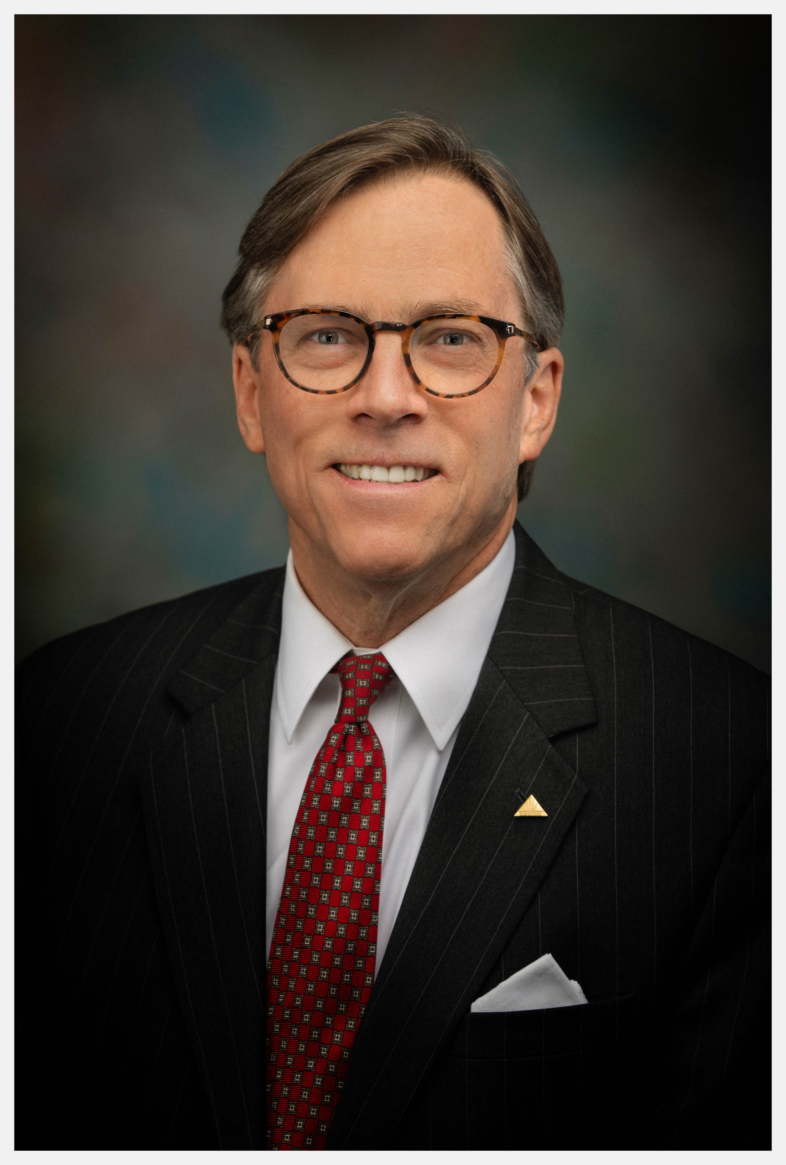 Dallas Professional Business Headshot of Executive in Suit and Tie